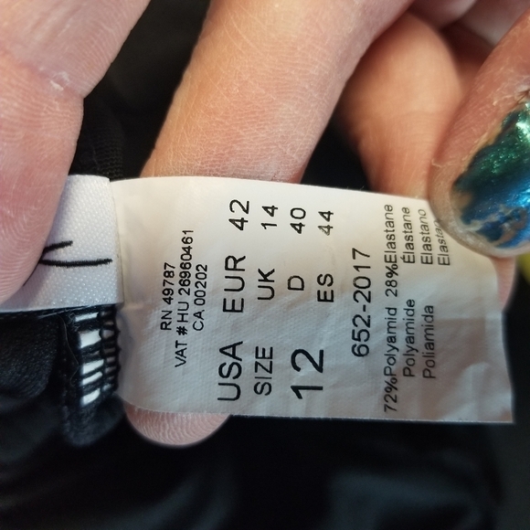 Profile by Gottex black one piece swimsuit - Picture 4 of 7